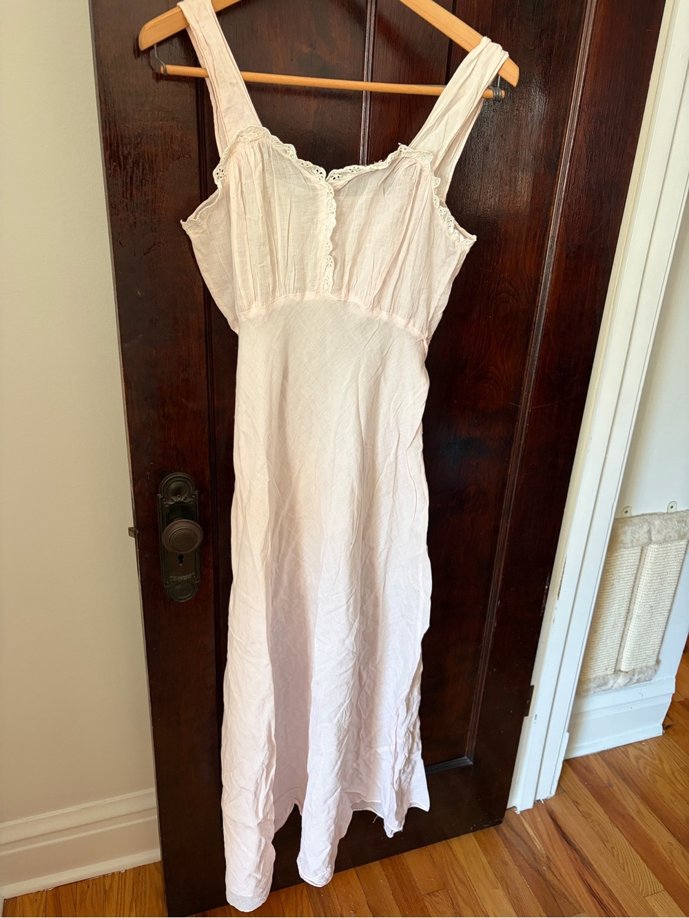 Vintage 100% Cotton Slip Dress - Picture 2 of 7